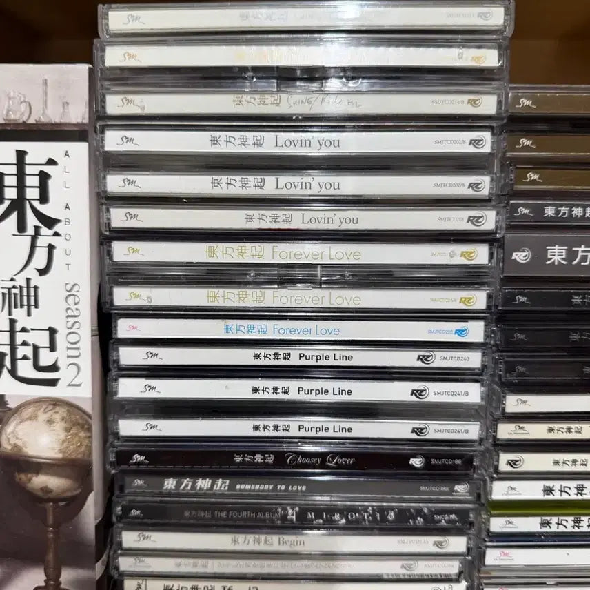 [BUNJANG] TVXQ! (DBSK) CDs and DVDs Bundle Set / CD 동방신기 다수 dvd 동방신기