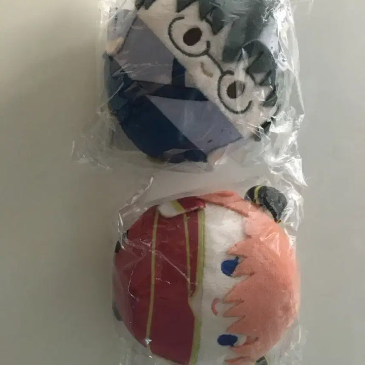 [BUNJANG] Gintama Kagura Shinpachi Fukuacoring Plush Doll Set (Size S, Unsealed) / [미개봉] 은혼 카구라 신파치 후화코로링 s사이즈 인형 누이 일괄