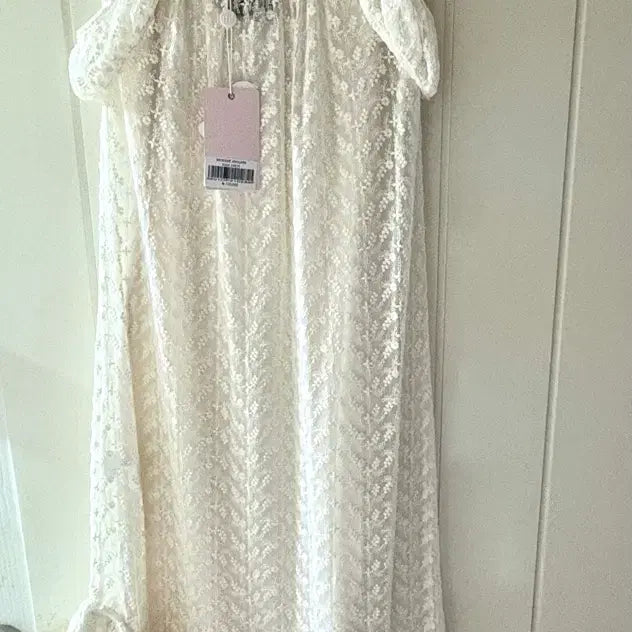 [BUNJANG] Margarin Fingers Ivory Lace Sleeveless Dress / (새상품/택ㅇ)마가린핑거스 아이보리 레이스 나시 원피스