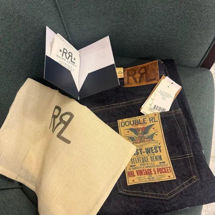 [SOLD OUT] RRL 더블알엘 빈티지파이브포켓 데님 34사이즈