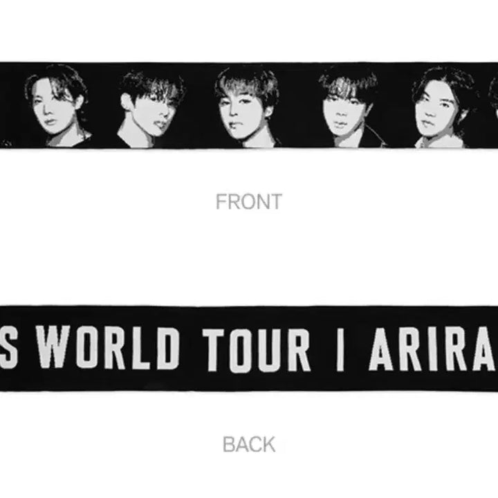[BUNJANG] BTS Arirang Popup Photo Slogan Muffler (Sealed) / 방탄 아리랑 팝업 Photo Slogan Muffler(미개봉)