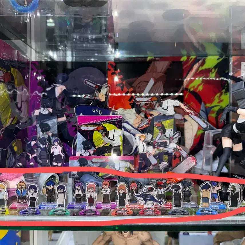[BUNJANG] Chainsaw Man - Reze Arc - Jirori Acrylic Stand Full Set / 초희귀)체인소맨 레제편 지로리 아크릴 전종 레제 덴지 마키마 천사 아키