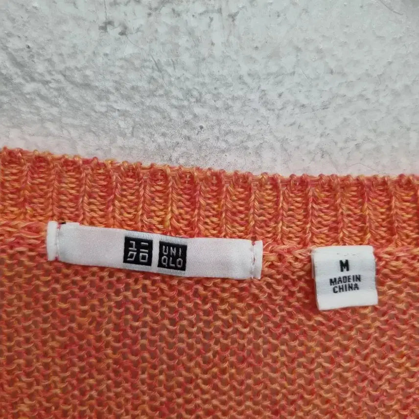 [BUNJANG] Uniqlo Linen 7/10 Sleeve Knit Top (Women&