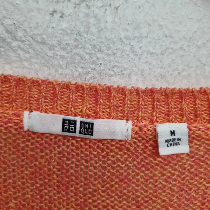 [BUNJANG] Uniqlo Linen 7/10 Sleeve Knit Top (Women&