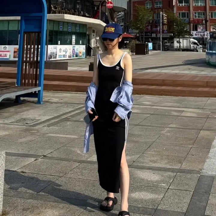 [BUNJANG] Adidas Long Dress / [공홈품절/희귀템]아디다스 롱원피스