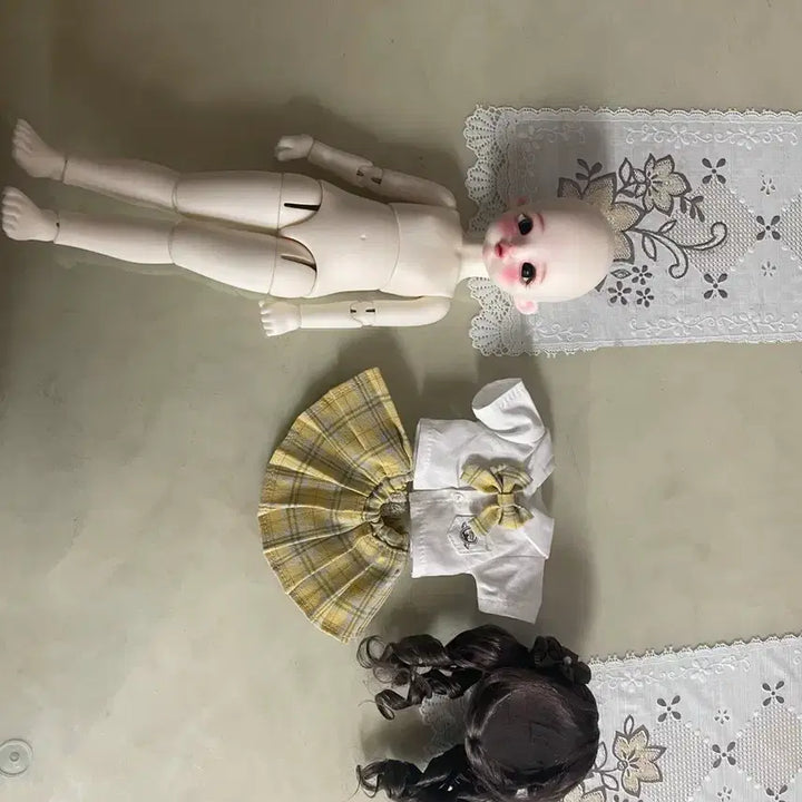 [BUNJANG] Fluffy Peach Hana Ppu USD Ball-Jointed Doll / [이번주만이가격]플러피치 하나뿌 usd 구체관절인형