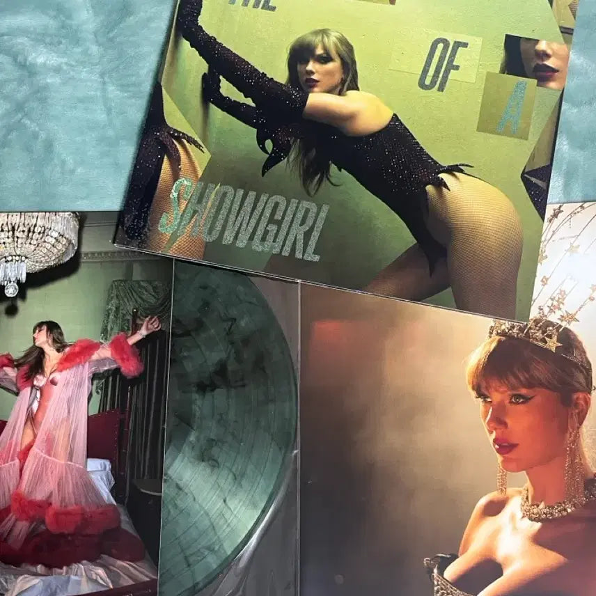 [BUNJANG] Taylor Swift The Life of a Showgirl LP Green Translucent Vinyl / 테일러 스위프트 The Life of a Showgirl 바이닐 lp