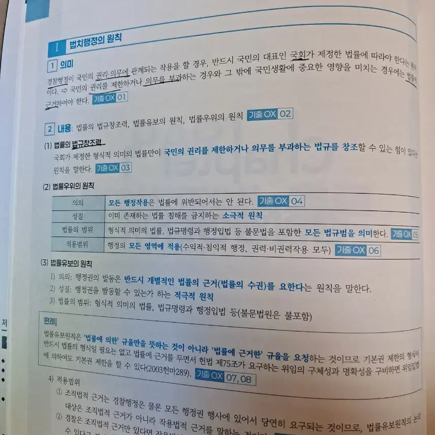 [BUNJANG] Seojeongpyo Police Studies Summary Quiz Book / 2026 서정표 경찰학 요기오 요약기출오엑스