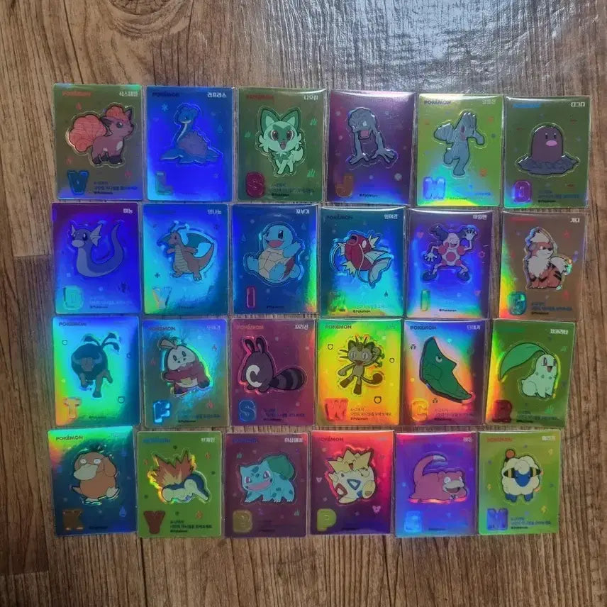[BUNJANG] Pokemon Lemona Stickers Bundle Set / 포켓몬 레모나 스티커 판매