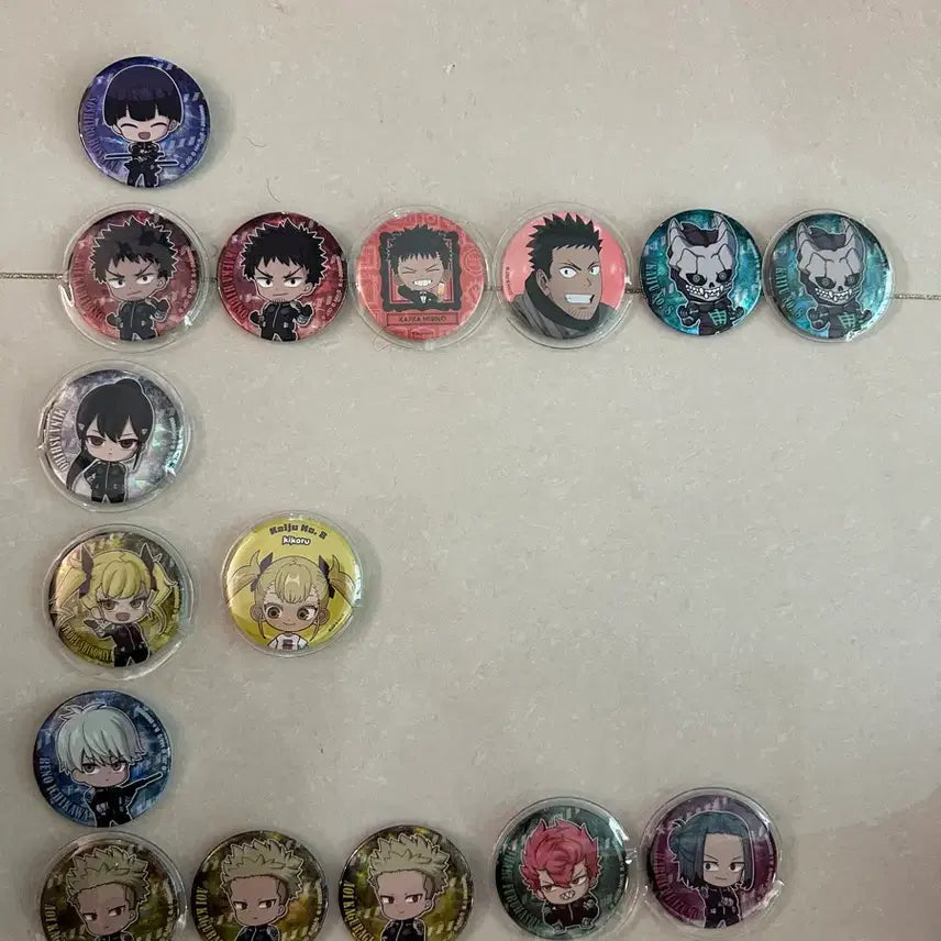 [BUNJANG] Kaiju No. 8 Can Badge / 괴수8호 캔뱃지