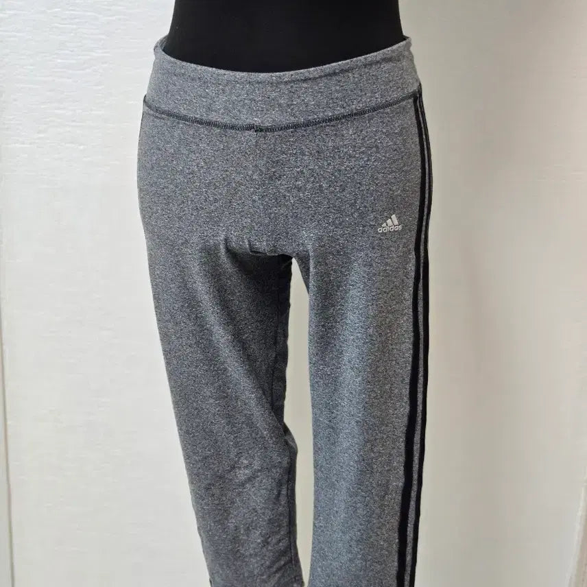 [BUNJANG] Adidas Climalite Functional Leggings Charcoal Grey / 아디다스 클라마라이트 기능성  레킹스 정품 차콜그레이