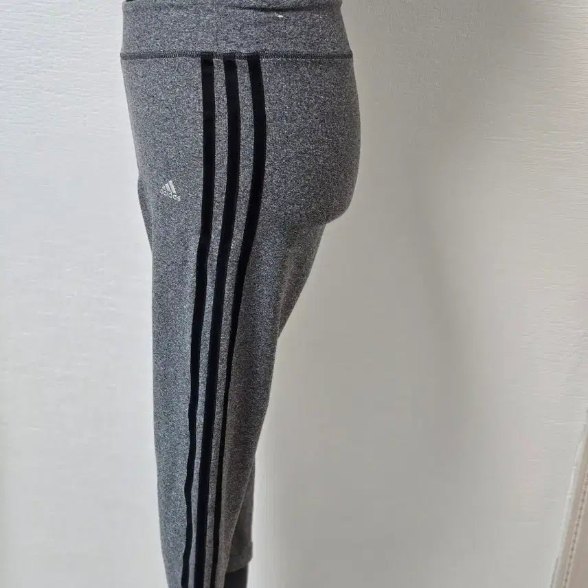 [BUNJANG] Adidas Climalite Functional Leggings Charcoal Grey / 아디다스 클라마라이트 기능성  레킹스 정품 차콜그레이
