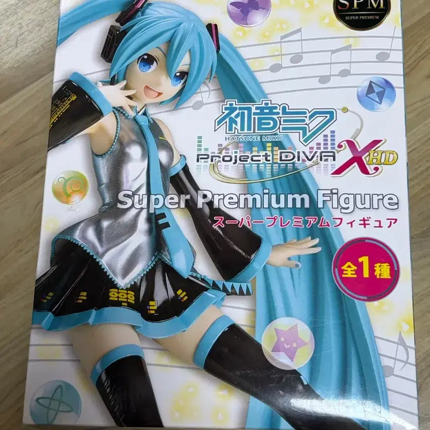 [BUNJANG] Hatsune Miku Project DIVA SPM Classic Figure (Sealed) / (미개봉)하츠네 미쿠 프디바 spm 프로젝트디바 고전 피규어