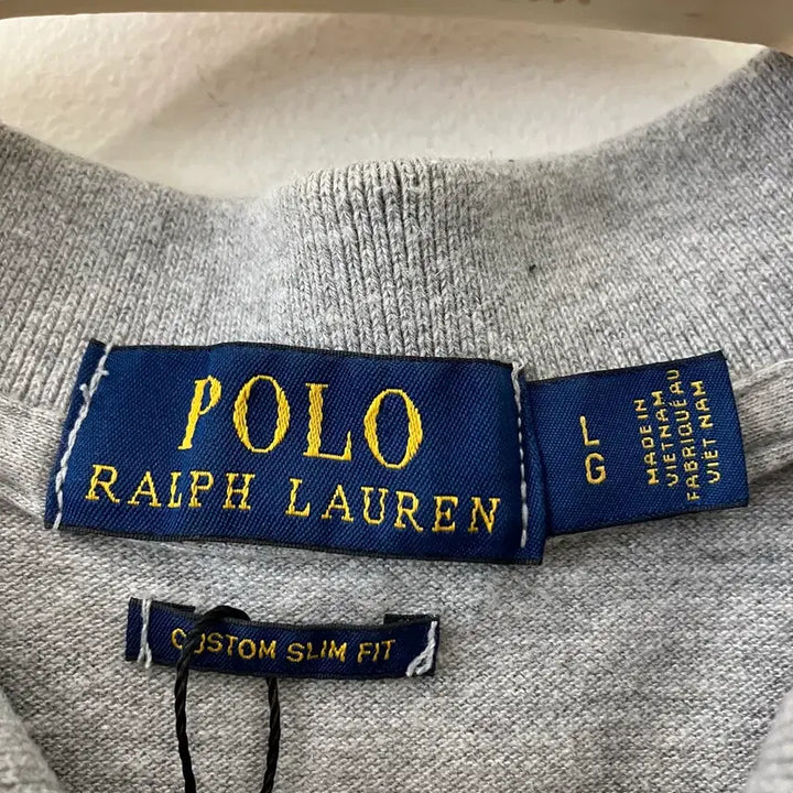 [BUNJANG] Polo Ralph Lauren Short Sleeve Polo Shirt - Grey / 155 폴로 반팔 카라티 pk 그레이