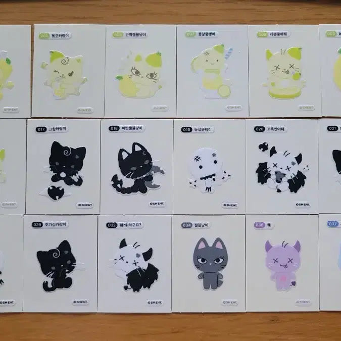 [BUNJANG] Aespa Lemonade Popup Deco Stickers Bundle Set / 에스파 레몬에이드 팝업 띠부띠부씰 일괄판매
