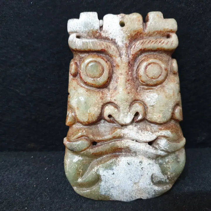 [BUNJANG] Ancient Korean Goblin Mask / (수원만물)출토 도깨비 가면상