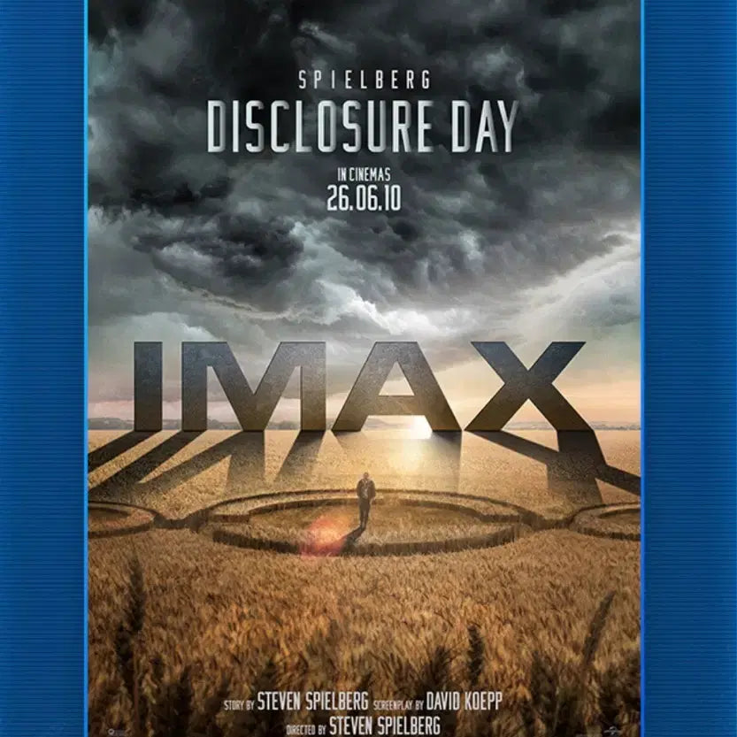 [BUNJANG] Disclosure Day IMAX Poster / [디스클로저 데이] 아이맥스 포스터