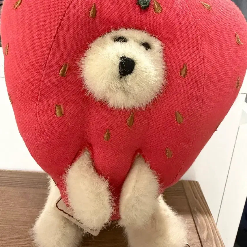[BUNJANG] Boyds Bear Strawberry Bear Plush / 보이즈베어 딸기 곰 인형