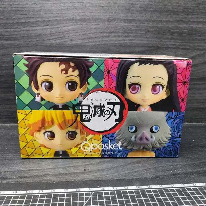 [BUNJANG] Demon Slayer Tanjiro, Nezuko, Inosuke, Zenitsu Set Mini Figures / 귀멸의칼날 탄지로+네츠코+이노스케+젠이츠 세트 미니피규어