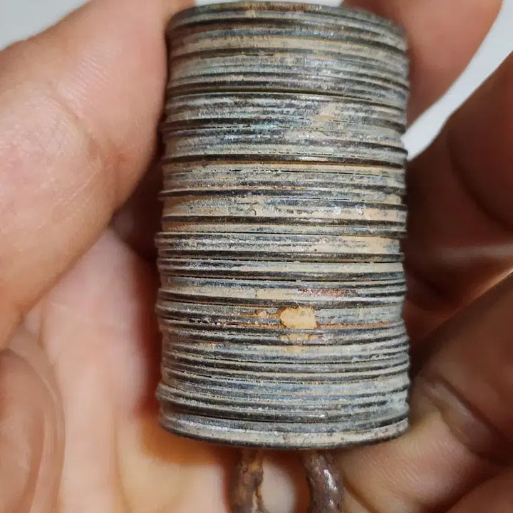 [BUNJANG] Antique Chinese Coin Replicas (Approx. 50 pcs) / 소품 중국엽전 약 50개 추정. 옛날돈.해외주화.세계주화.별전.엽전.출토