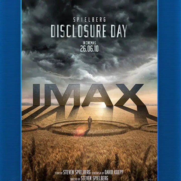 [BUNJANG] Disclosure Day IMAX Poster Set / [디스클로저 데이] {2종일괄} 아이맥스 포스터 TTT