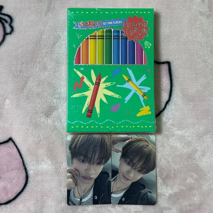 [BUNJANG] FlareU Woojin Nemoz Shop POB Photocard / 플레어유 강우진 네모즈샵 미공포 포카 양도 판매 flareu