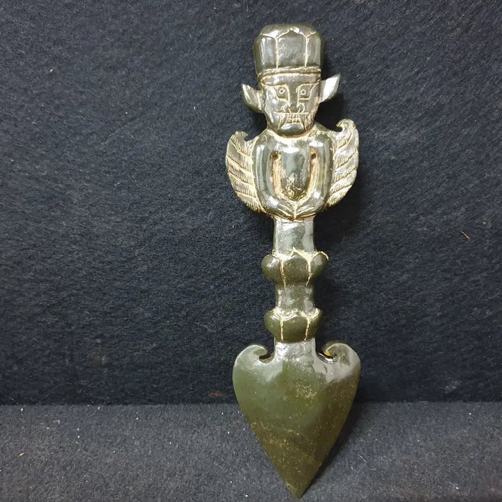 [BUNJANG] Rare Excavated Dokkaebi Statue Artifact / (수원만물)출토 귀한 도깨비상 법기