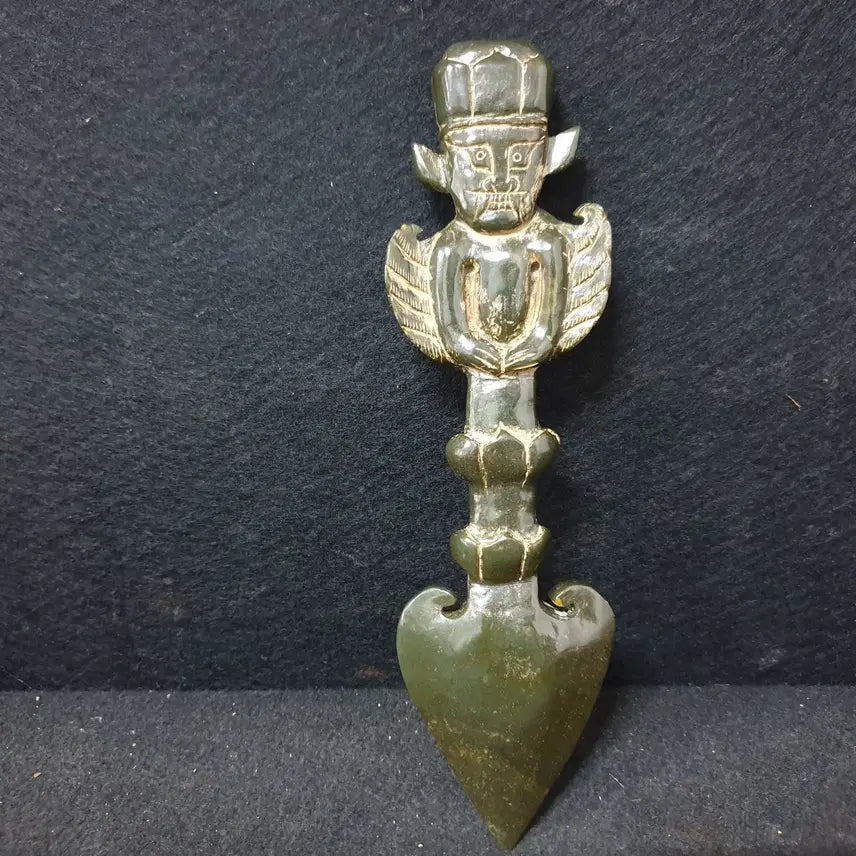 [BUNJANG] Rare Excavated Dokkaebi Statue Artifact / (수원만물)출토 귀한 도깨비상 법기