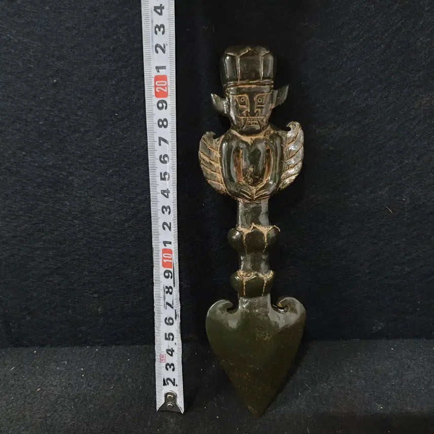 [BUNJANG] Rare Excavated Dokkaebi Statue Artifact / (수원만물)출토 귀한 도깨비상 법기