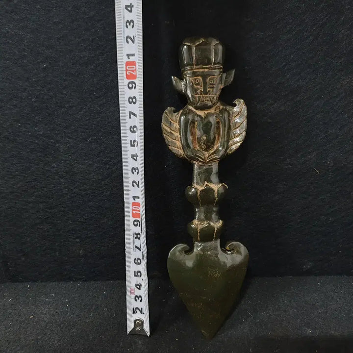[BUNJANG] Rare Excavated Dokkaebi Statue Artifact / (수원만물)출토 귀한 도깨비상 법기