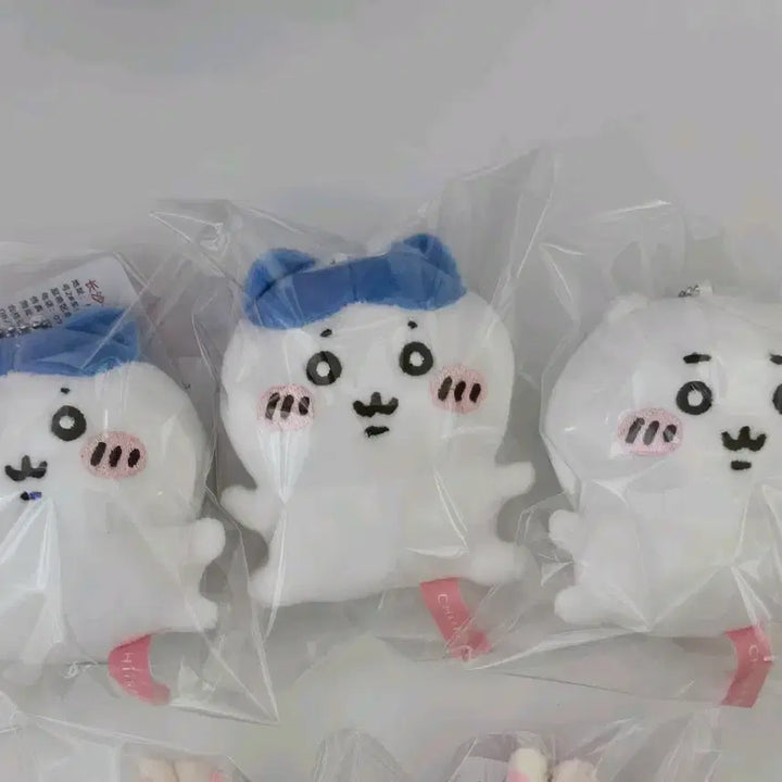[SOLD OUT] [새상품] 먼작귀 치이카와 하치와레 콩눈 마스코트 키링 인형