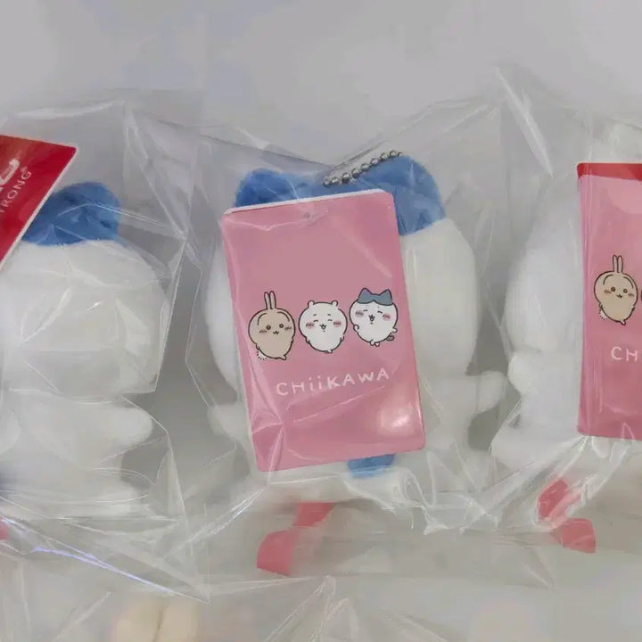 [SOLD OUT] [새상품] 먼작귀 치이카와 하치와레 콩눈 마스코트 키링 인형