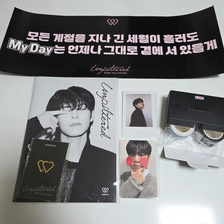 [BUNJANG] DAY6 Wonpil Unfiltered Concert Entrance Gift / 데이식스 원필 Unpiltered 막콘 입장 기프트