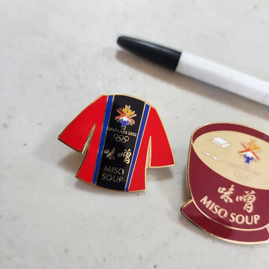 [BUNJANG] Olympic Pins (Set of 4) / 올림픽 베치 4개에10000원