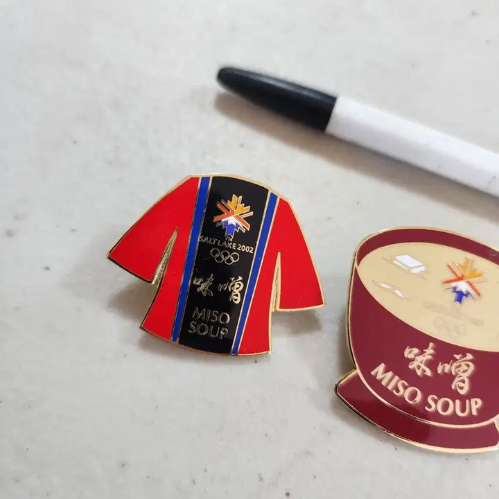 [BUNJANG] Olympic Pins (Set of 4) / 올림픽 베치 4개에10000원