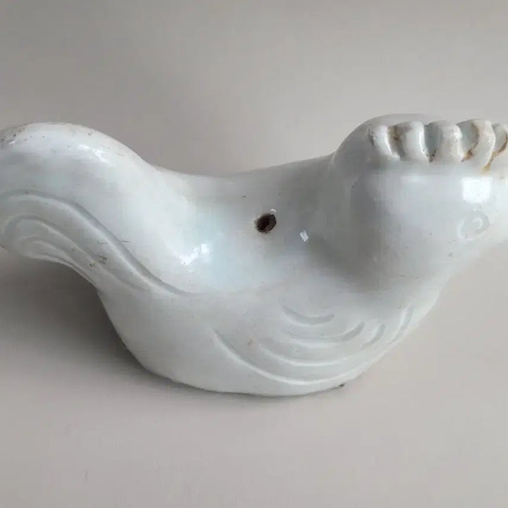 [BUNJANG] White Porcelain Bird-Shaped Water Dropper / 백자 새모양 연적