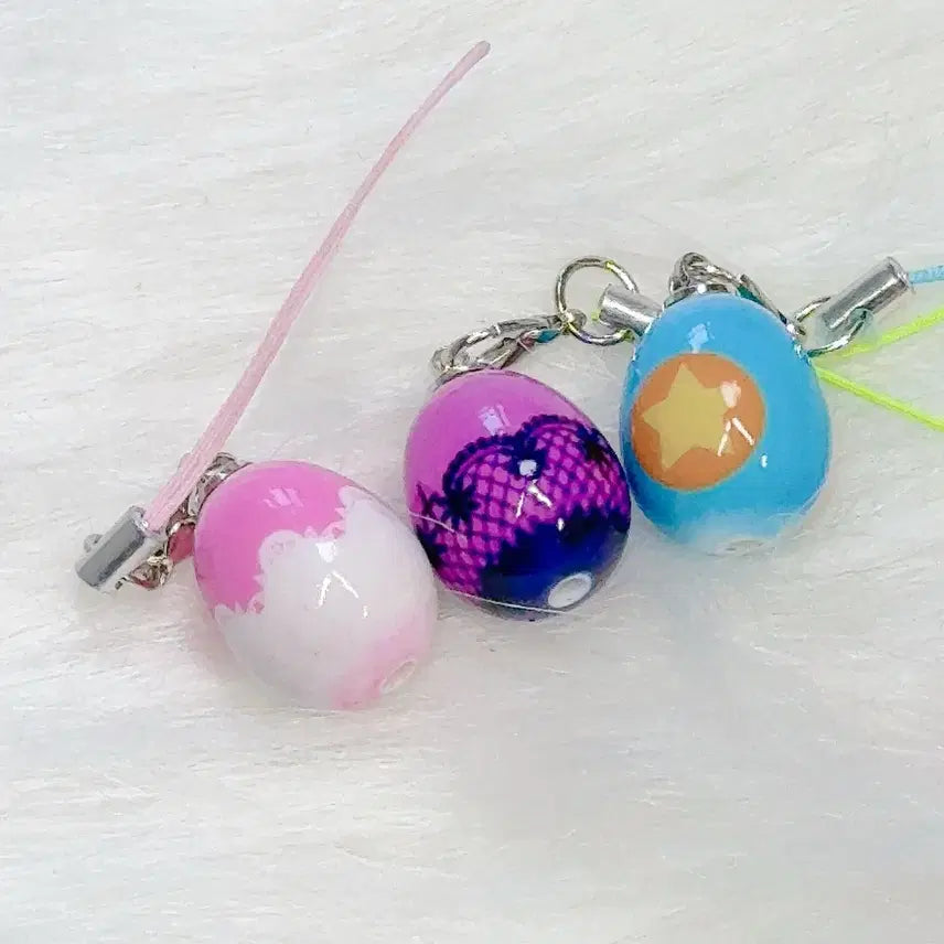 [BUNJANG] Shugo Charat Guardian Egg Keyrings Bundle Set / 캐릭캐릭체인지 캐캐체 수호알 키링 일괄