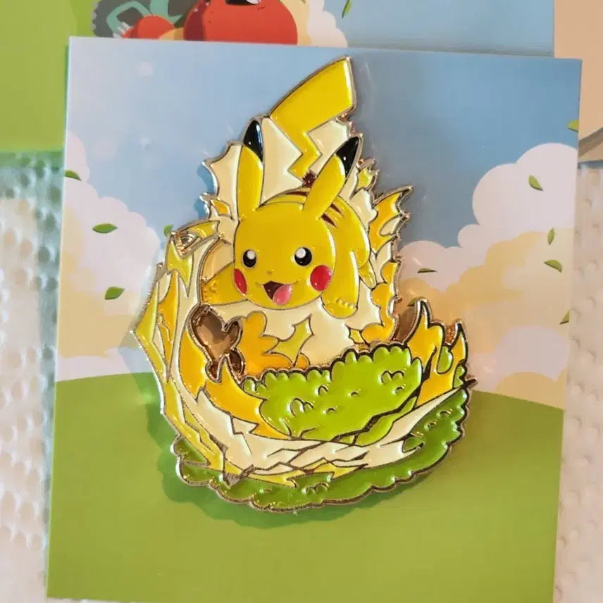 [BUNJANG] Lee Isaac Pikachu Badge / 이삭 피카츄 뱃지 (팬 인증 시 2천 할인)
