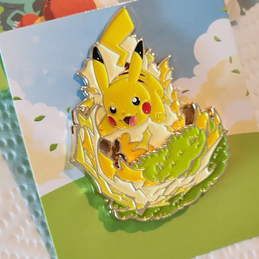 [BUNJANG] Lee Isaac Pikachu Badge / 이삭 피카츄 뱃지 (팬 인증 시 2천 할인)