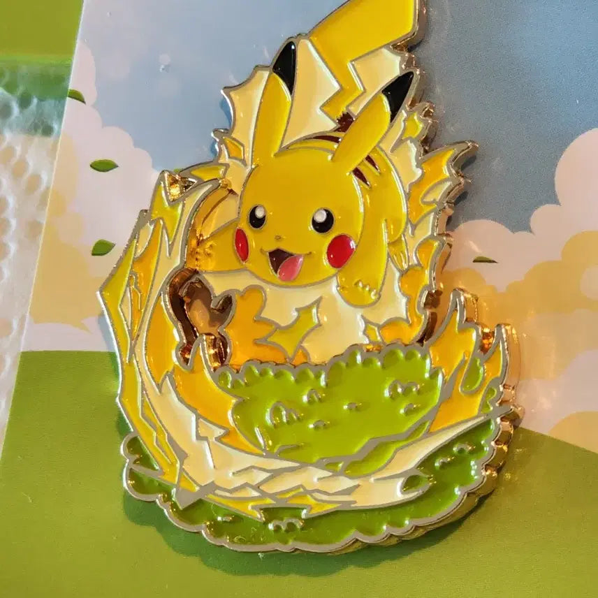 [BUNJANG] Lee Isaac Pikachu Badge / 이삭 피카츄 뱃지 (팬 인증 시 2천 할인)