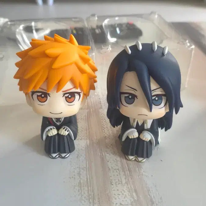 [BUNJANG] MegaHouse Bleach Ichigo &amp; Byakuya Lookup Figures / 메가하우스 블리치 이치고 뱌쿠야 룩업 피규어