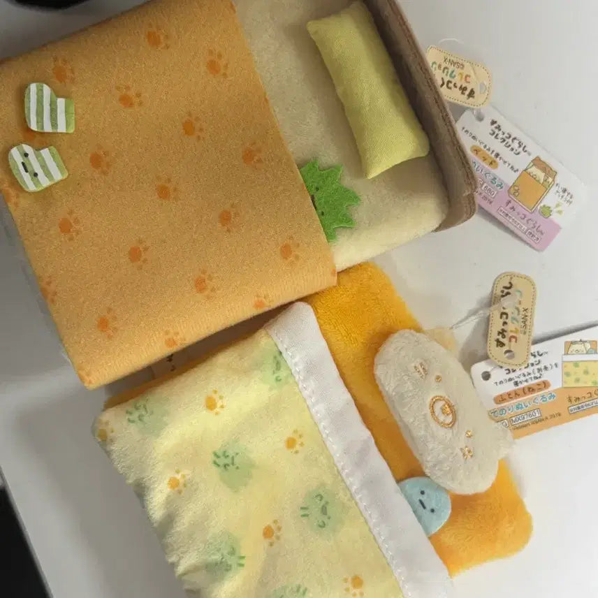 [BUNJANG] Sumikko Gurashi Doll Bedding Set / 스밋코구라시 인형 침대 이불세트
