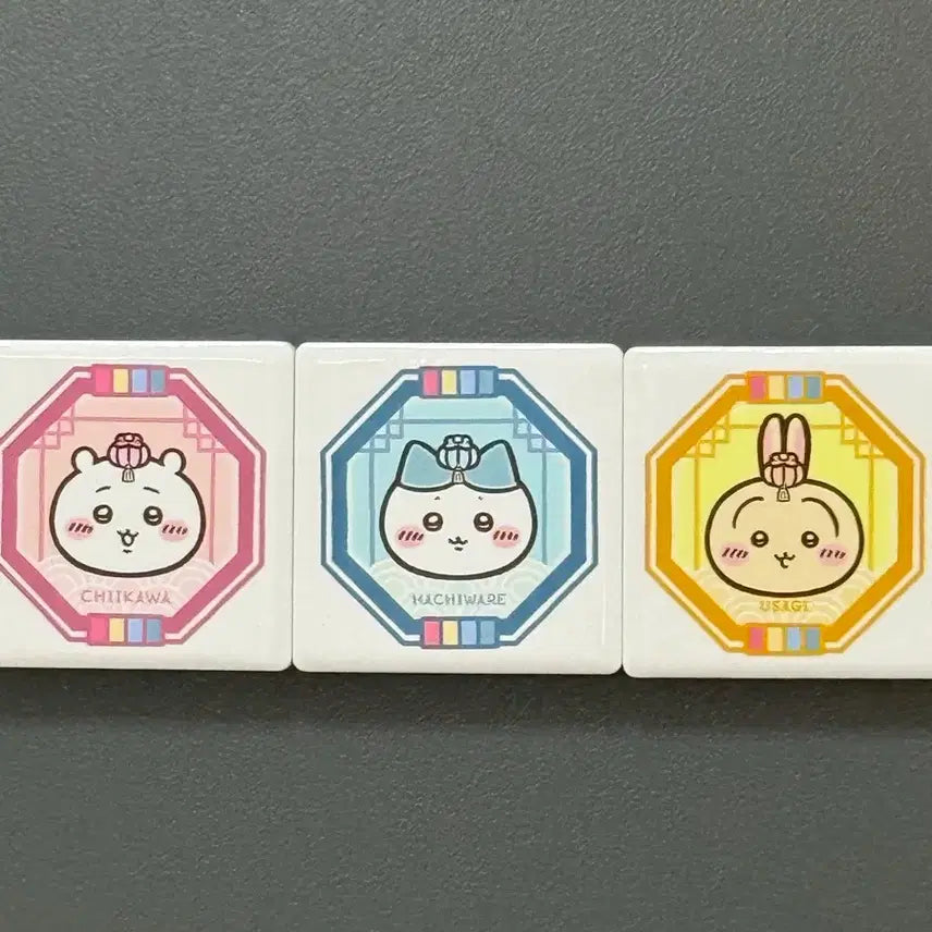 [BUNJANG] Chiikawa Hanbok Magnet Set (3 Types) / 치이카와 한복 마그넷 3종