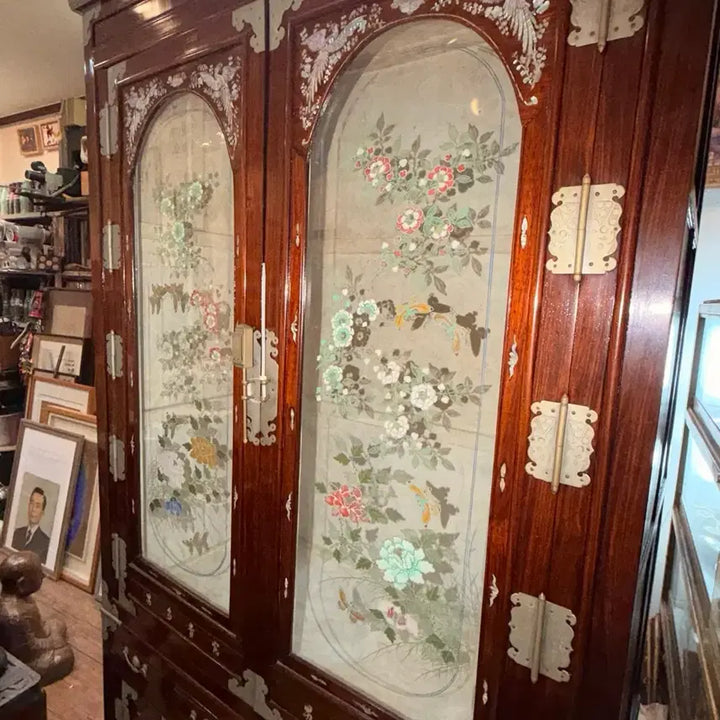 [BUNJANG] Korean Antique Chest of Drawers / 고가구 의걸이장 화초장