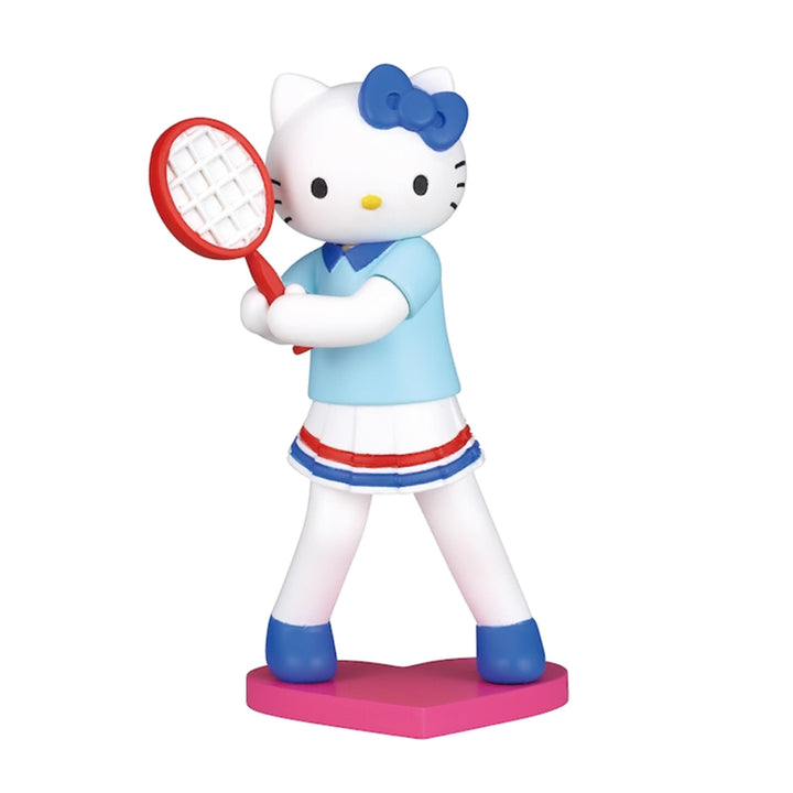 [BUNJANG] Hello Kitty Long Legs Style Up Figure Gacha - Tennis Kitty / 헬로키티 롱다리 스타일업 피규어 가챠 - 테니스 키티