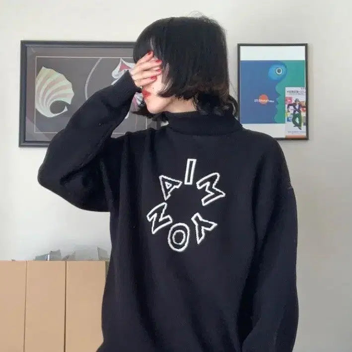 [BUNJANG] Aimyon Fanclub Limited Turtleneck Knit Size 2 / 아이묭 팬클럽한정 터틀넥니트 사이즈2