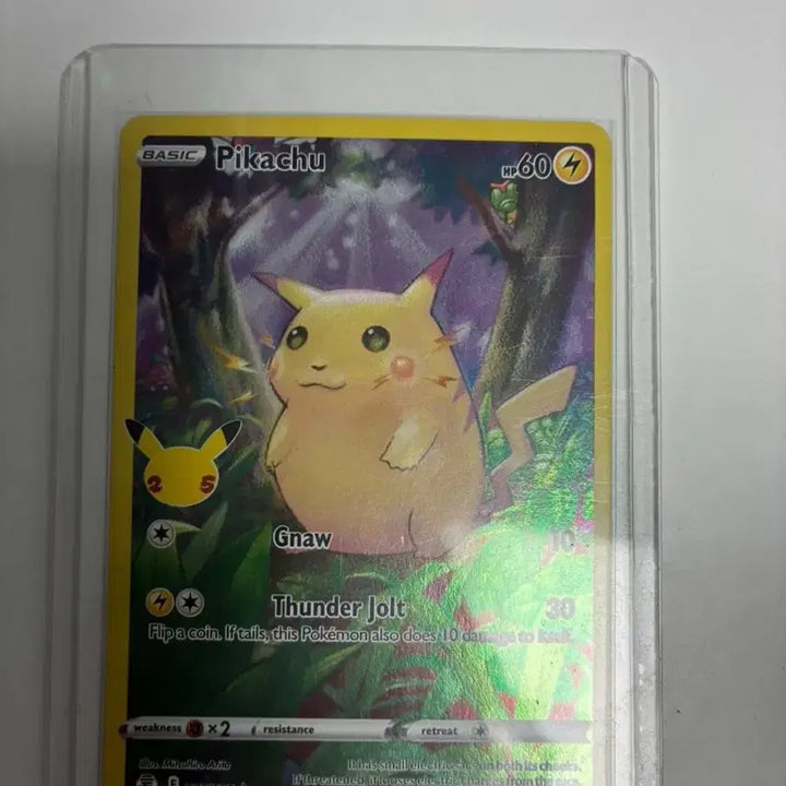 [BUNJANG] Pikachu 25th Anniversary Edition / 25주년 피카츄