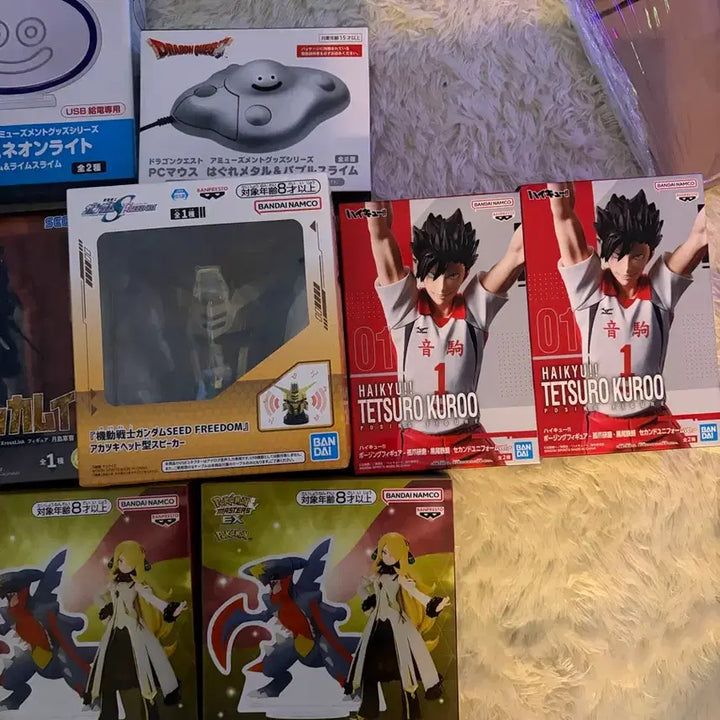 [BUNJANG] Dragon Quest, Haikyuu!!, Golden Kamuy, Pokemon, Gundam Figures Bundle / 피규어 싸게 팝니다