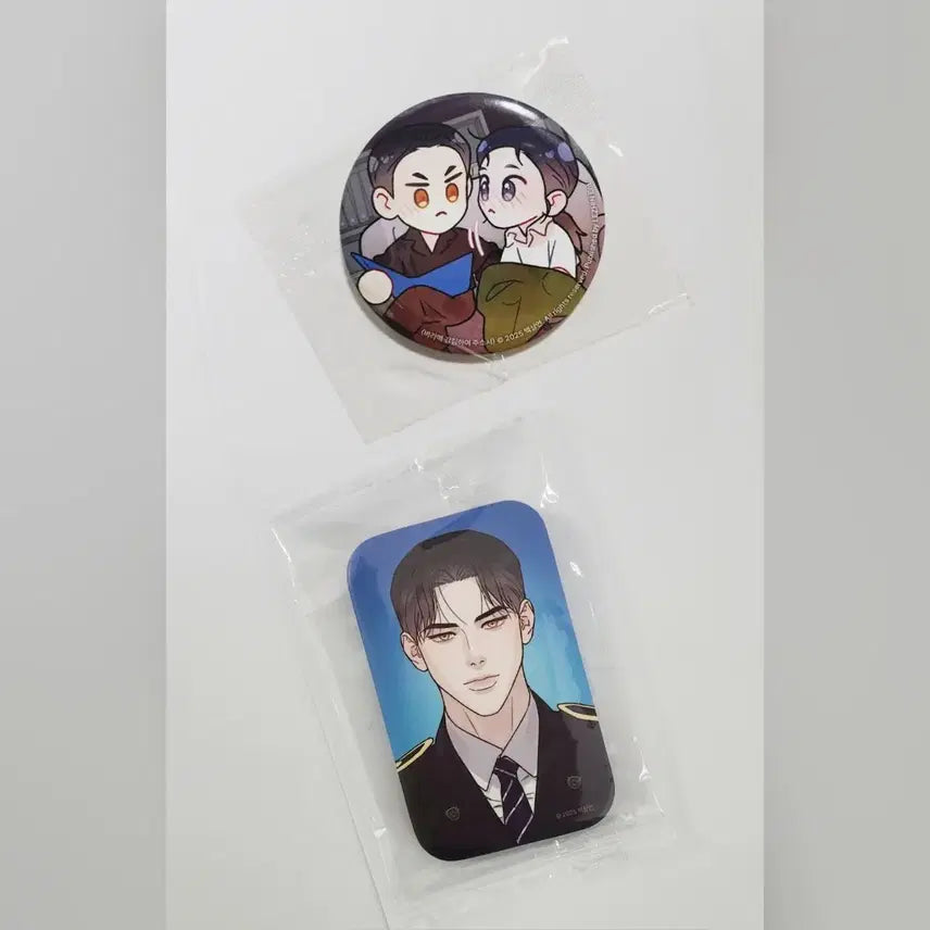 [BUNJANG] Bundle Set Resin Baram Kanglim Hasoseo SD &amp; Lee Hyo Badge Set / [일괄] 레진 레봄 아밝 바라메 강림하여 주소서 sd 캔뱃지 증사 캔뱃지