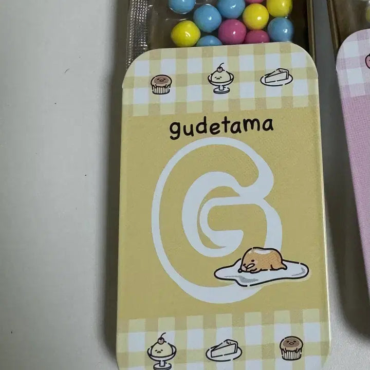 [BUNJANG] Gudetama Tin Case with Candy / 구데타마 틴케이스 사탕포함 새상품 판매중